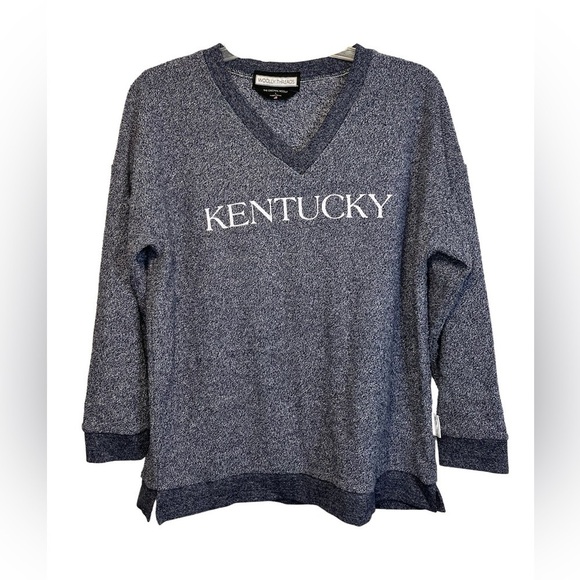 Woolly Threads Tops - Woolly Threads Kentucky V-Neck Pull Over